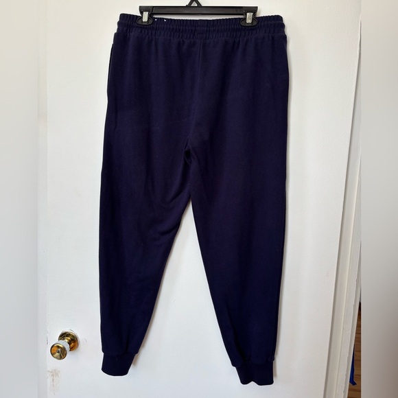 🎉4/30$🎉 Ardene Navy Jogger Pants with White Stripes – Size XL ⚪ - Picture 3 of 4